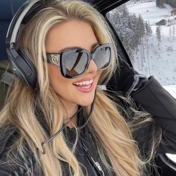 NEW GUCCI GG0141SN 001 SQUARE WOMEN SUNGLASSES GUCCI - Picture 10 of 13